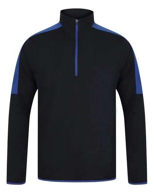 Finden & Hales 1/4 Zip Midlayer Contrast - LV571M - Image 4