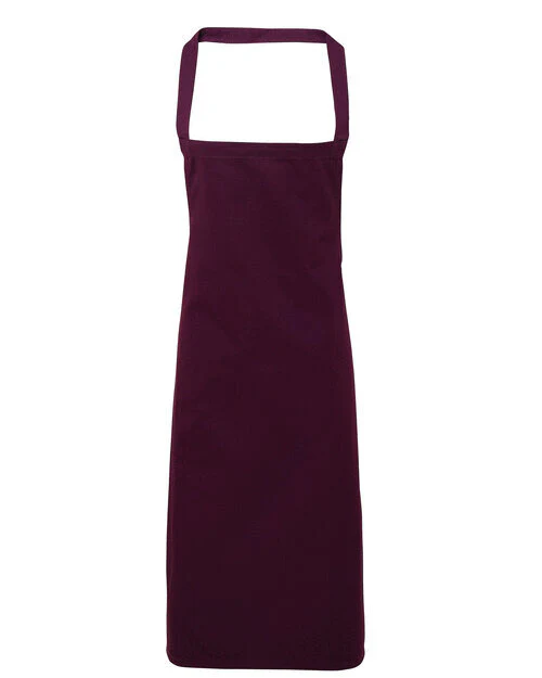 Premier Workwear 100% Organic Cotton Bib Apron - PR102M - Image 2
