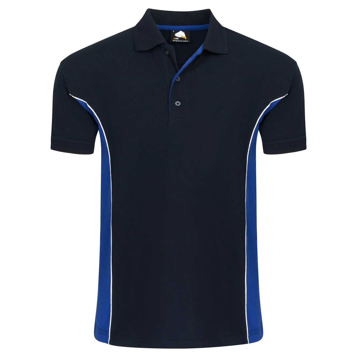 ORN Silverswift Two Tone Workwear Polo Shirt - Image 3