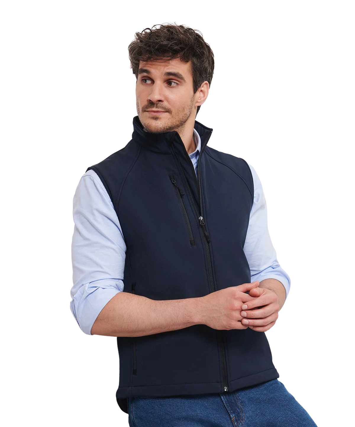 Russell Mens Softshell Gilet - Image 4