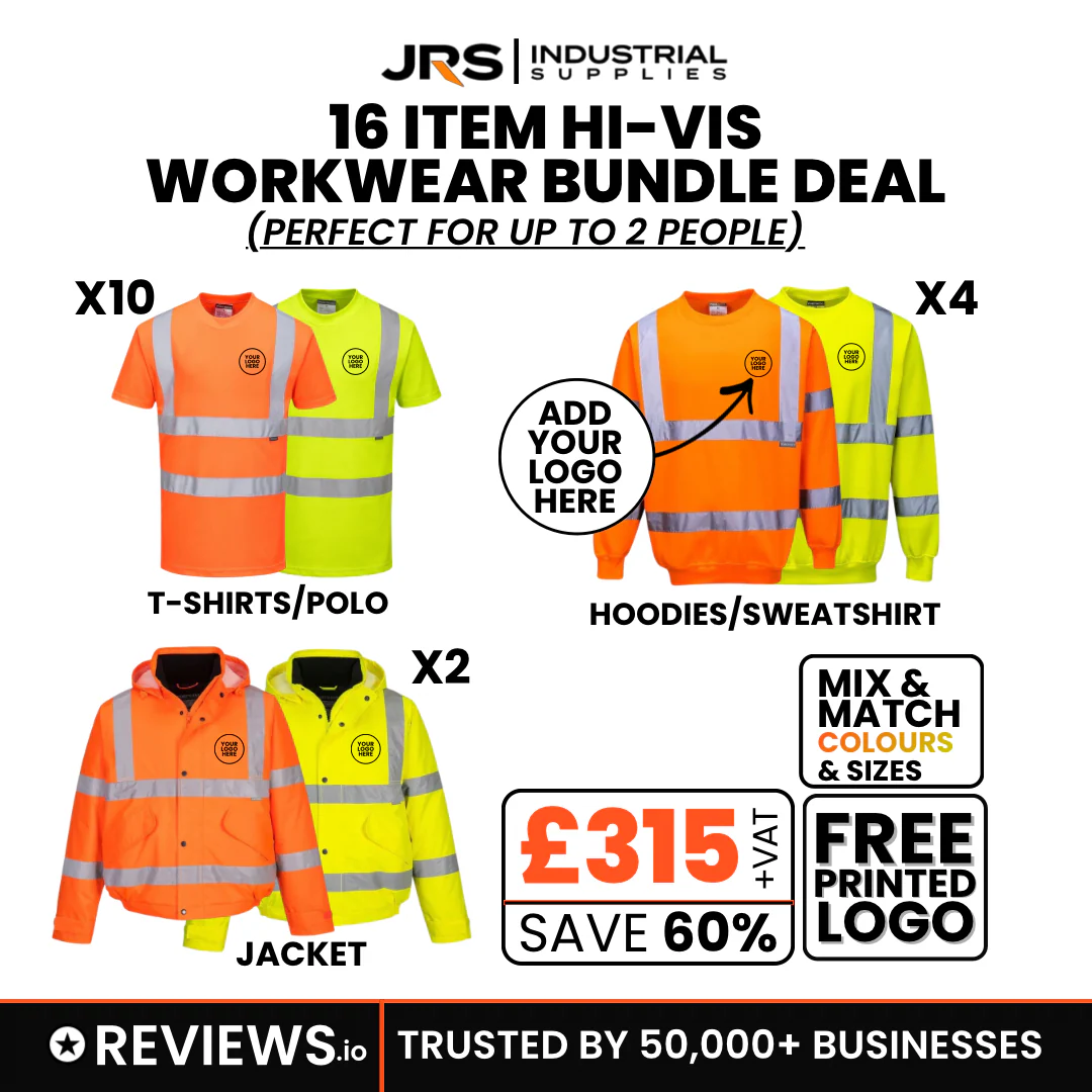 16 Item Hi-Vis Printed Workwear Bundle