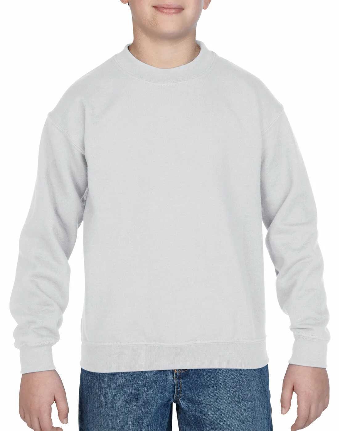 Gildan Kids Heavyblend Crew Neck Sweatshirt - Image 4