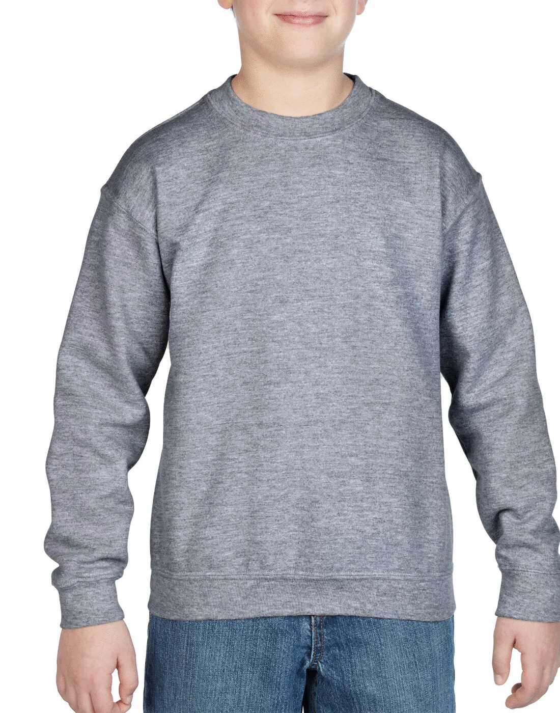 Gildan Kids Heavyblend Crew Neck Sweatshirt - Image 7