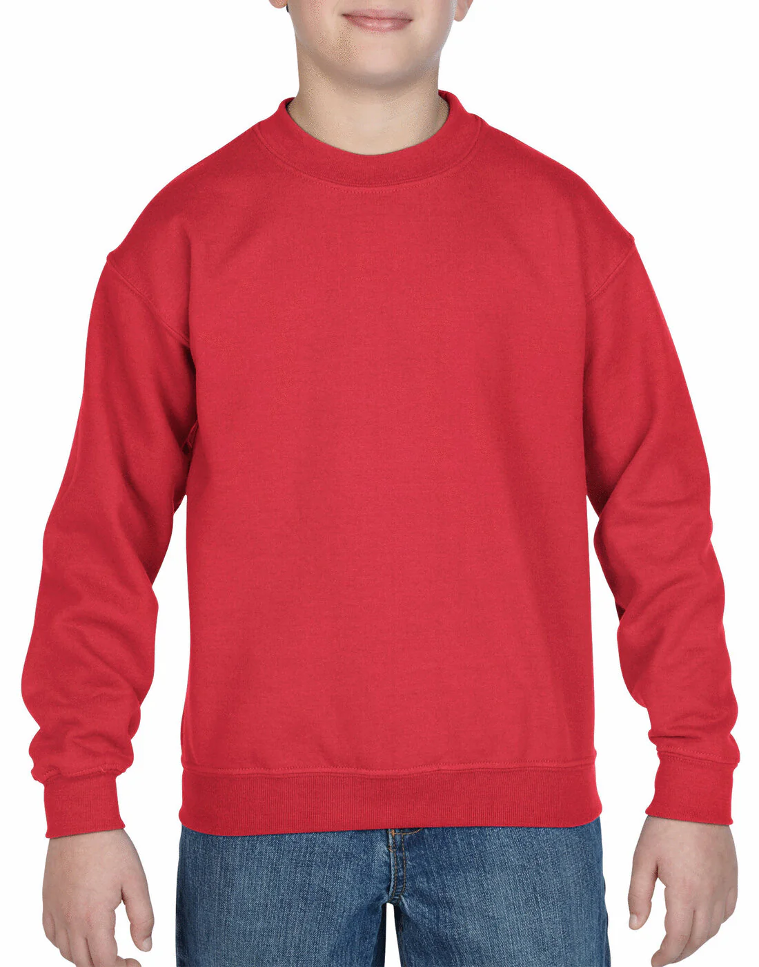 Gildan Kids Heavyblend Crew Neck Sweatshirt - Image 9