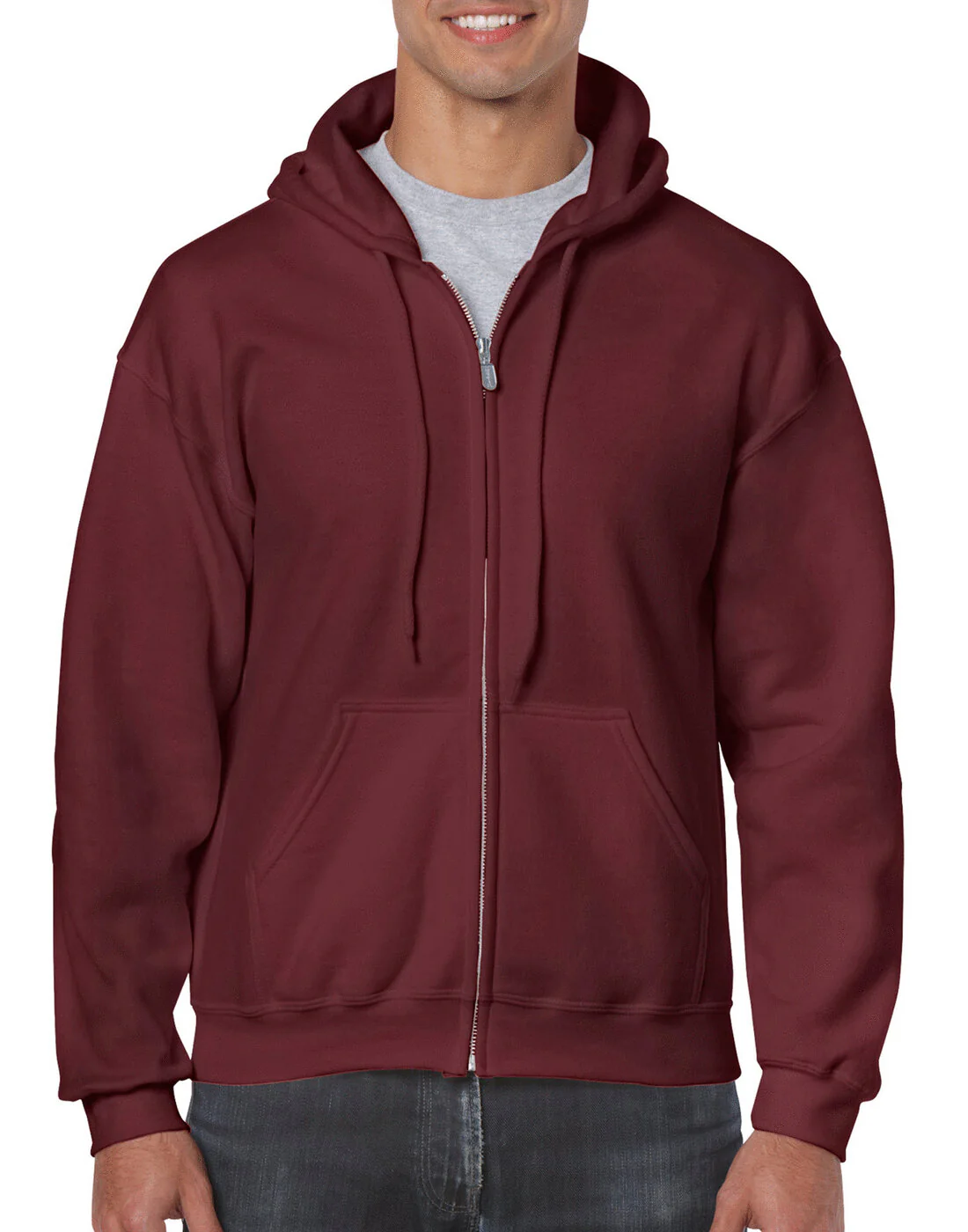 Gildan Adult Heavy Blend Full Zip Hooded Sweatshirt - GD58 - Image 12