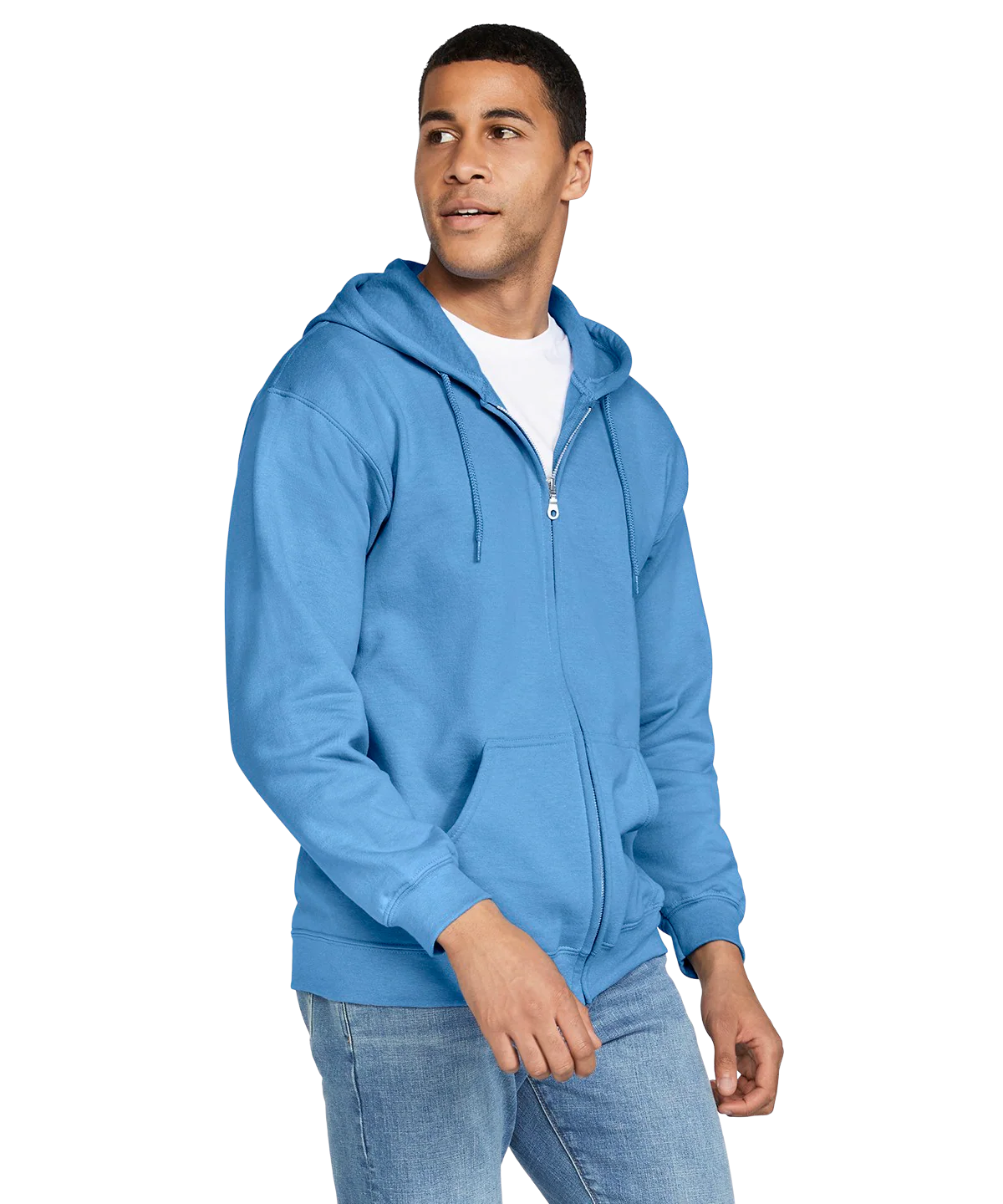 Gildan Adult Heavy Blend Full Zip Hooded Sweatshirt - GD58 - Image 14