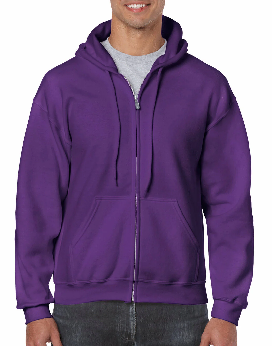 Gildan Adult Heavy Blend Full Zip Hooded Sweatshirt - GD58 - Image 15