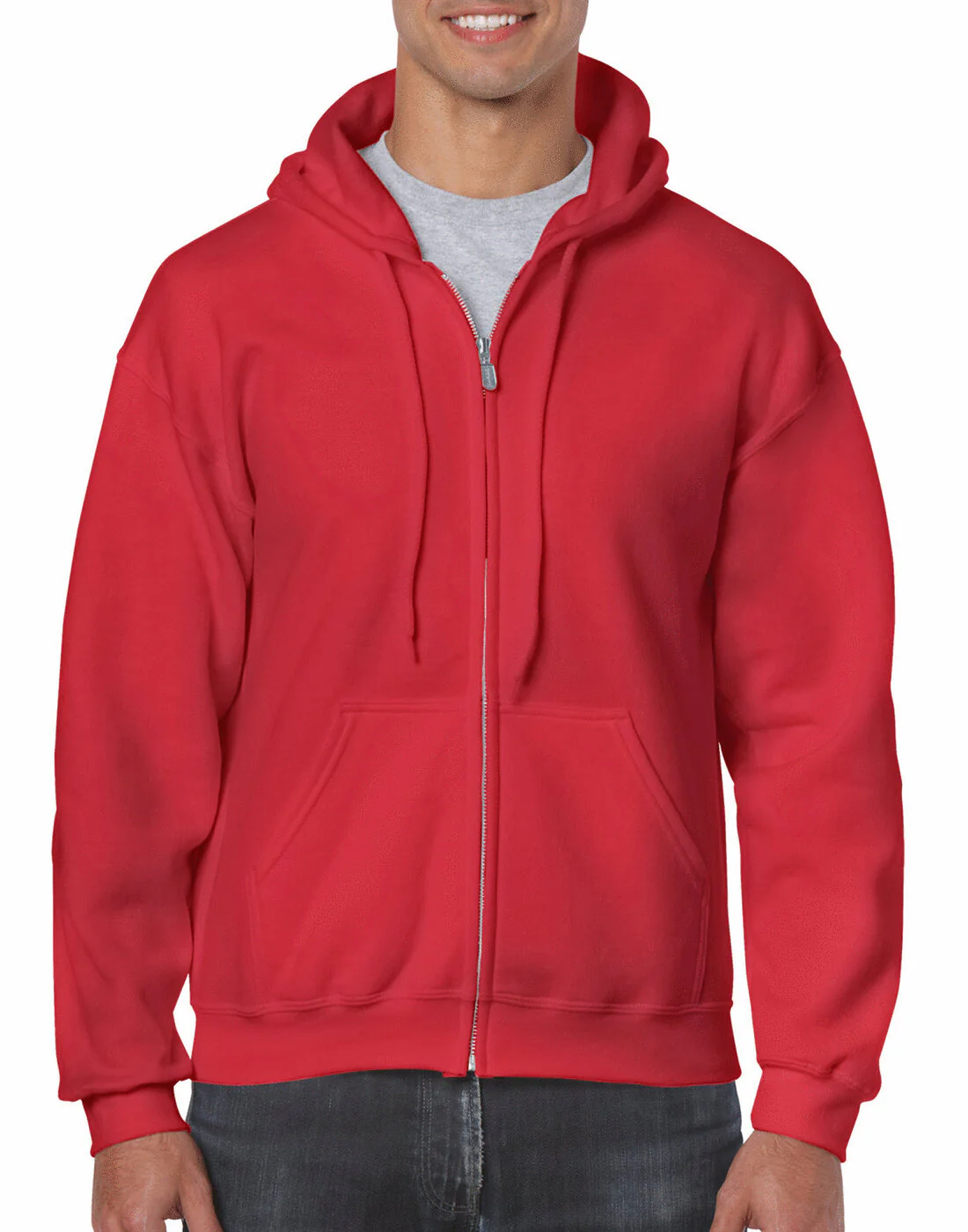 Gildan Adult Heavy Blend Full Zip Hooded Sweatshirt - GD58 - Image 16