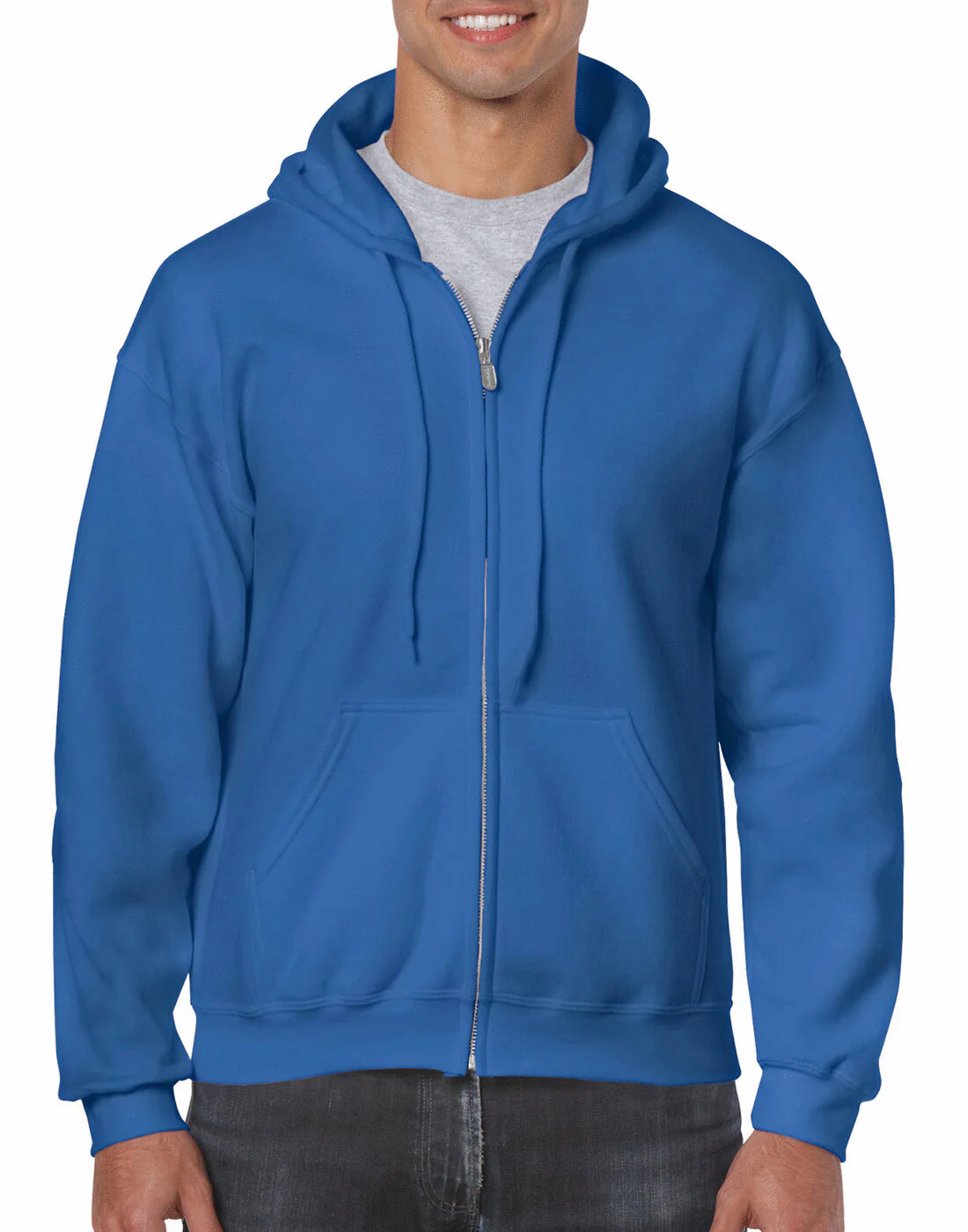 Gildan Adult Heavy Blend Full Zip Hooded Sweatshirt - GD58 - Image 17