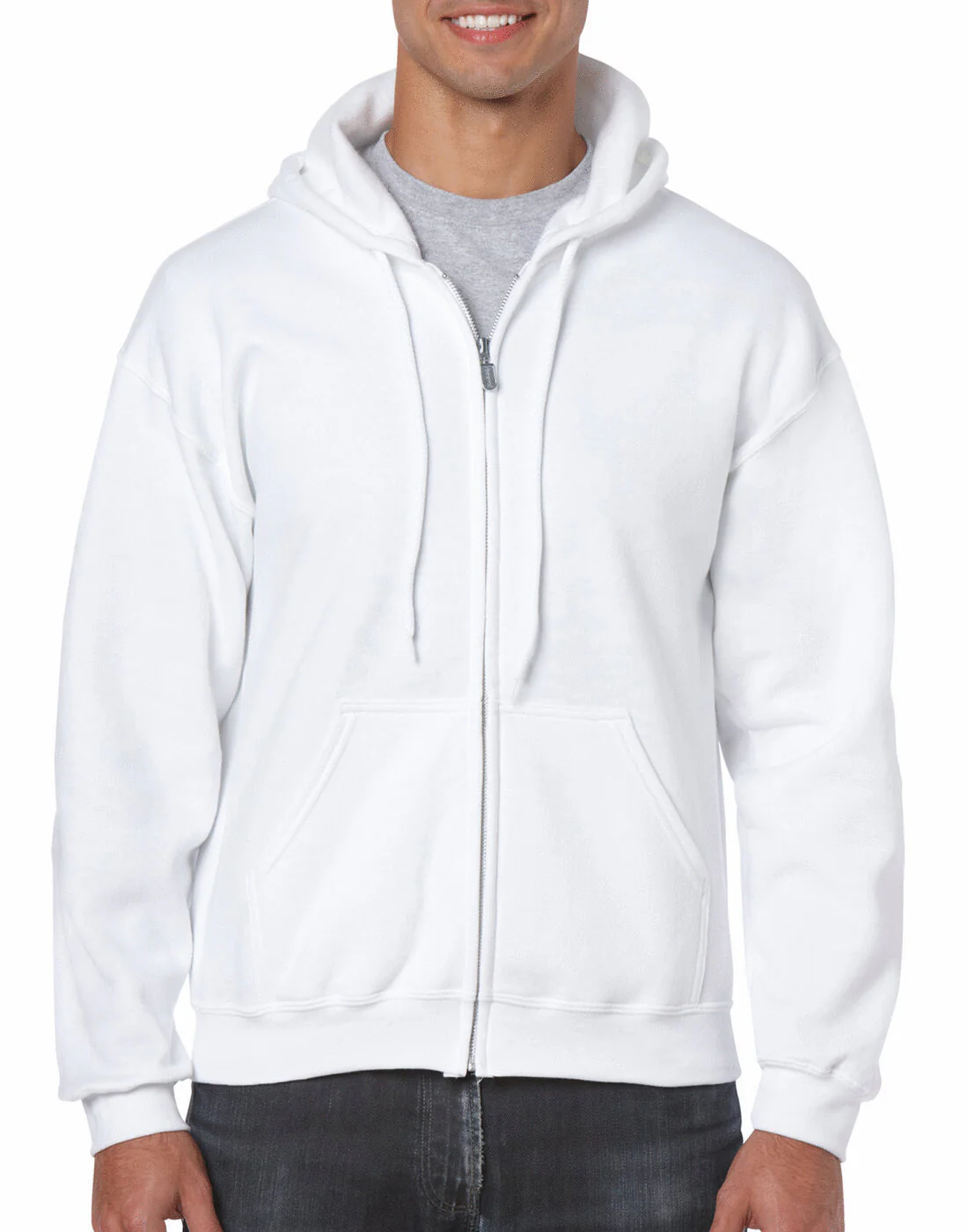 Gildan Adult Heavy Blend Full Zip Hooded Sweatshirt - GD58 - Image 4