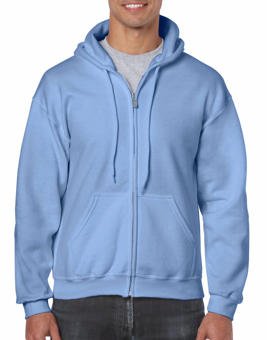 Gildan Adult Heavy Blend Full Zip Hooded Sweatshirt - GD58 - Image 6