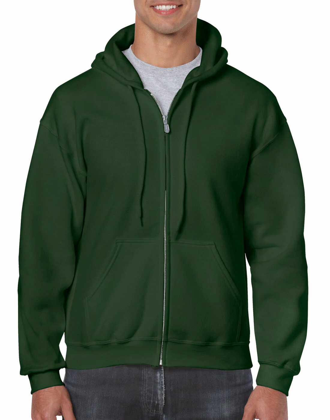 Gildan Adult Heavy Blend Full Zip Hooded Sweatshirt - GD58 - Image 9