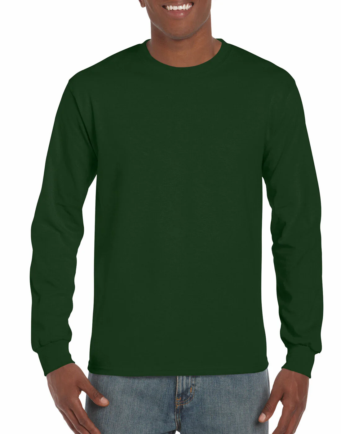Gildan Ultra Cotton Adult Long Sleeve T-Shirt - Image 10