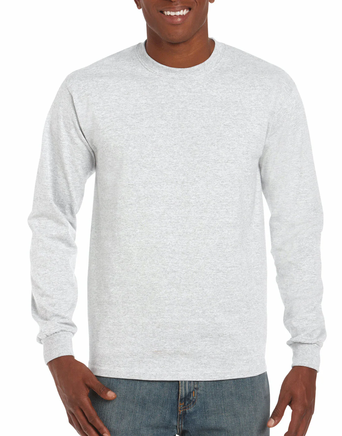 Gildan Ultra Cotton Adult Long Sleeve T-Shirt - Image 3