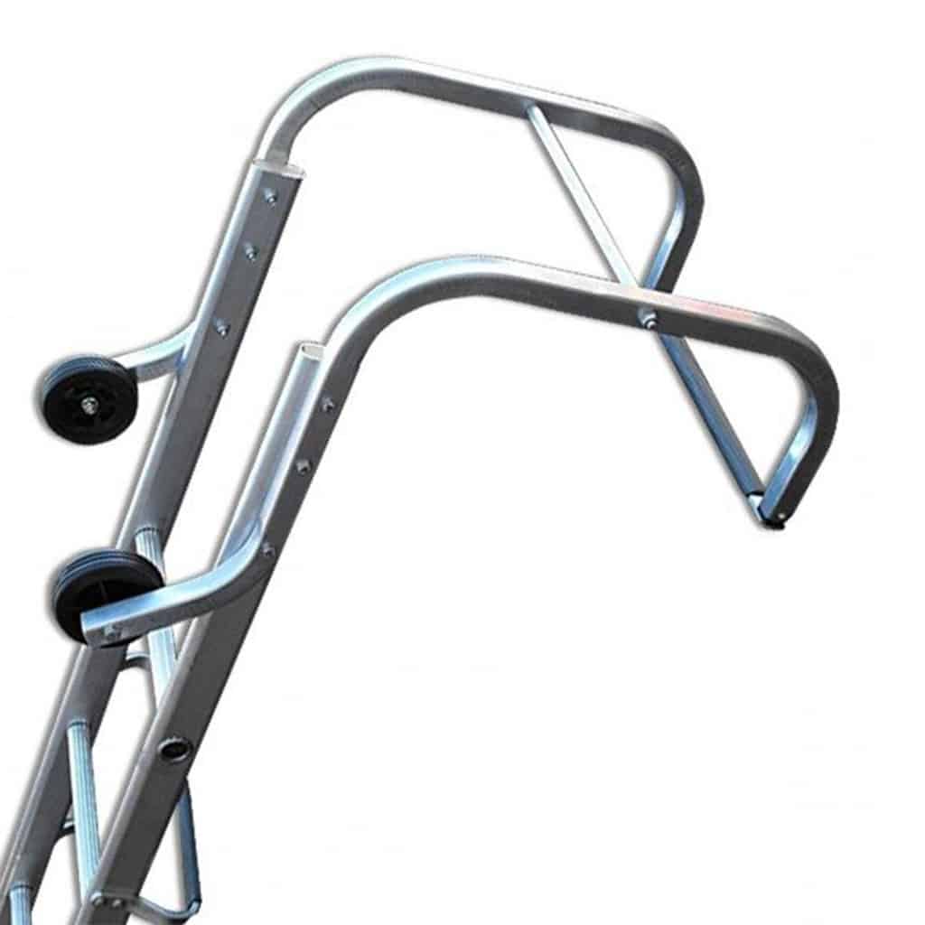 5.0m TB Davies Single Section ROOFER Aluminium Professional Roof Ladder