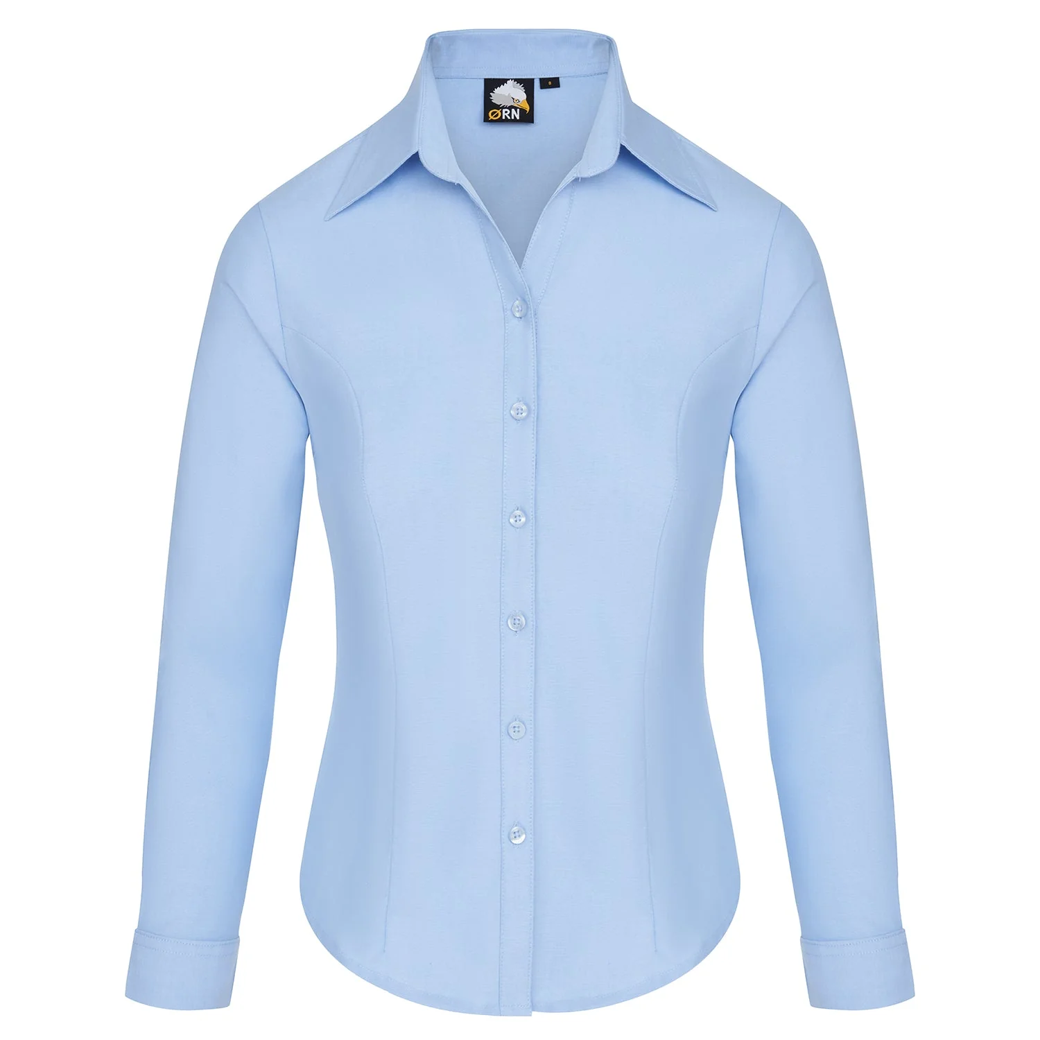 ORN Classic Oxford Long Sleeve Blouse - Image 3