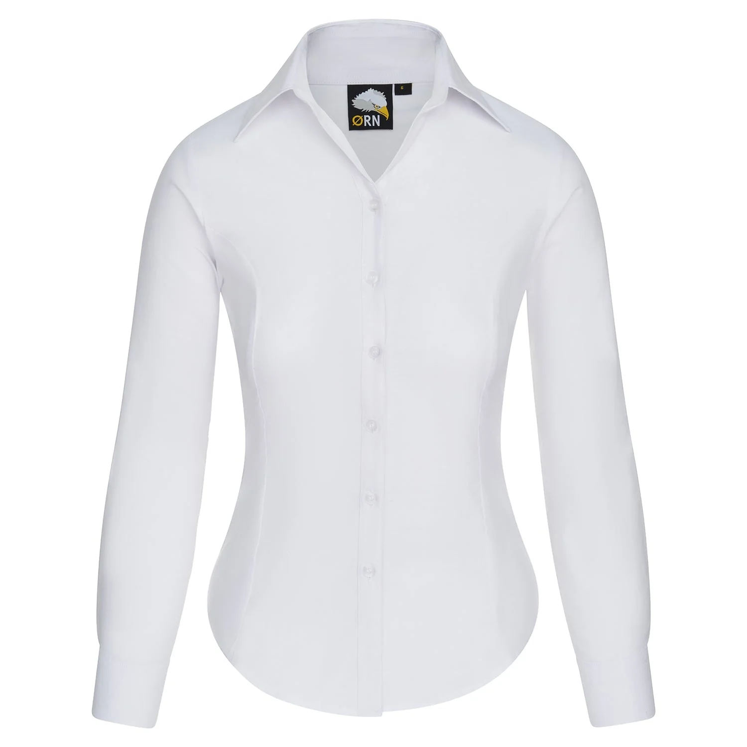 ORN Classic Oxford Long Sleeve Blouse - Image 4