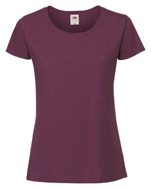 Fruit of the Loom Ladies Ringspun Premium T Shirt - Image 5