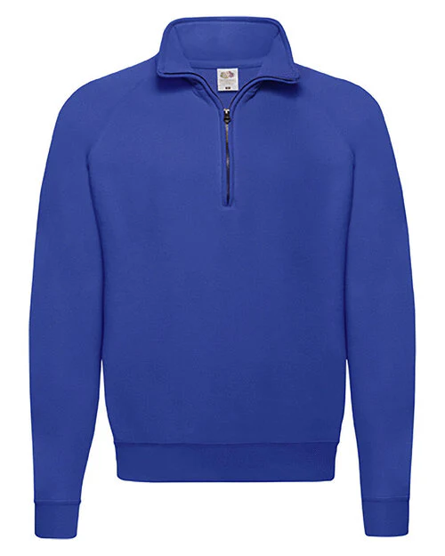 Fruit of the Loom Classic Zip Neck Sweatshirt - Image 7