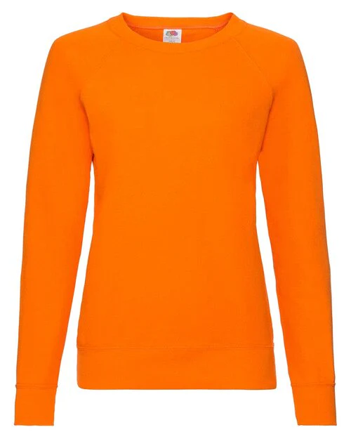 Fruit of the Loom Ladies Lightweight Raglan Sweatshirt - Image 10