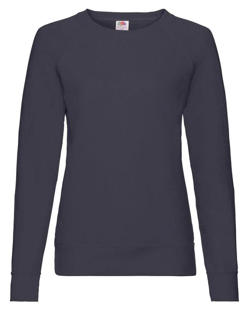 Fruit of the Loom Ladies Lightweight Raglan Sweatshirt - Image 5