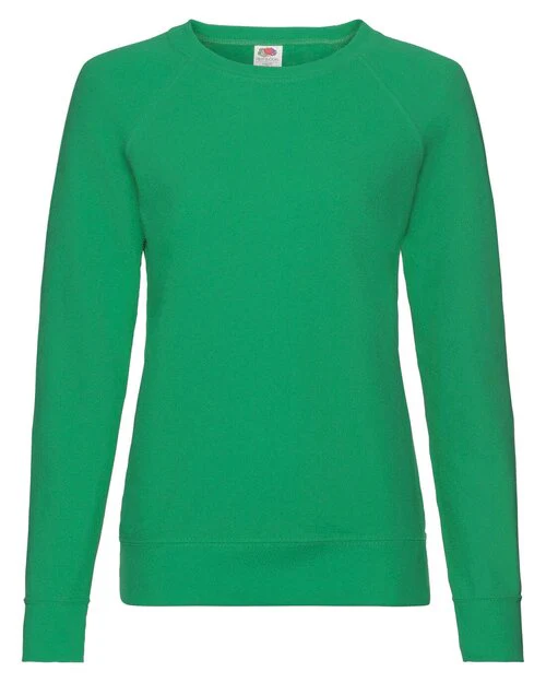 Fruit of the Loom Ladies Lightweight Raglan Sweatshirt - Image 8