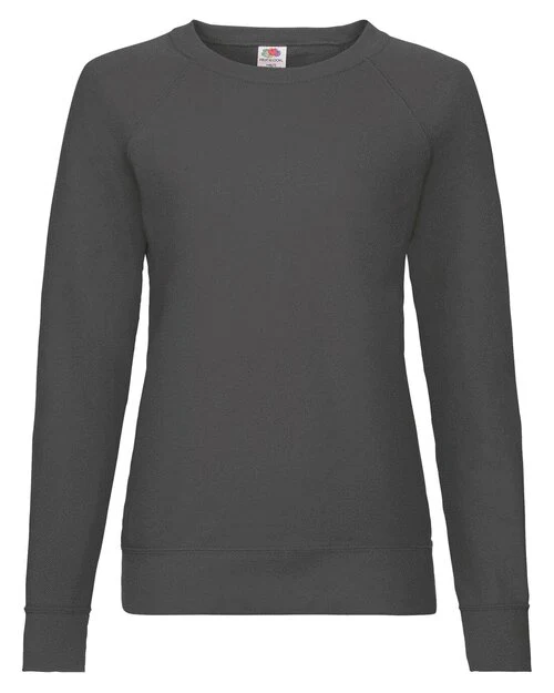 Fruit of the Loom Ladies Lightweight Raglan Sweatshirt - Image 9