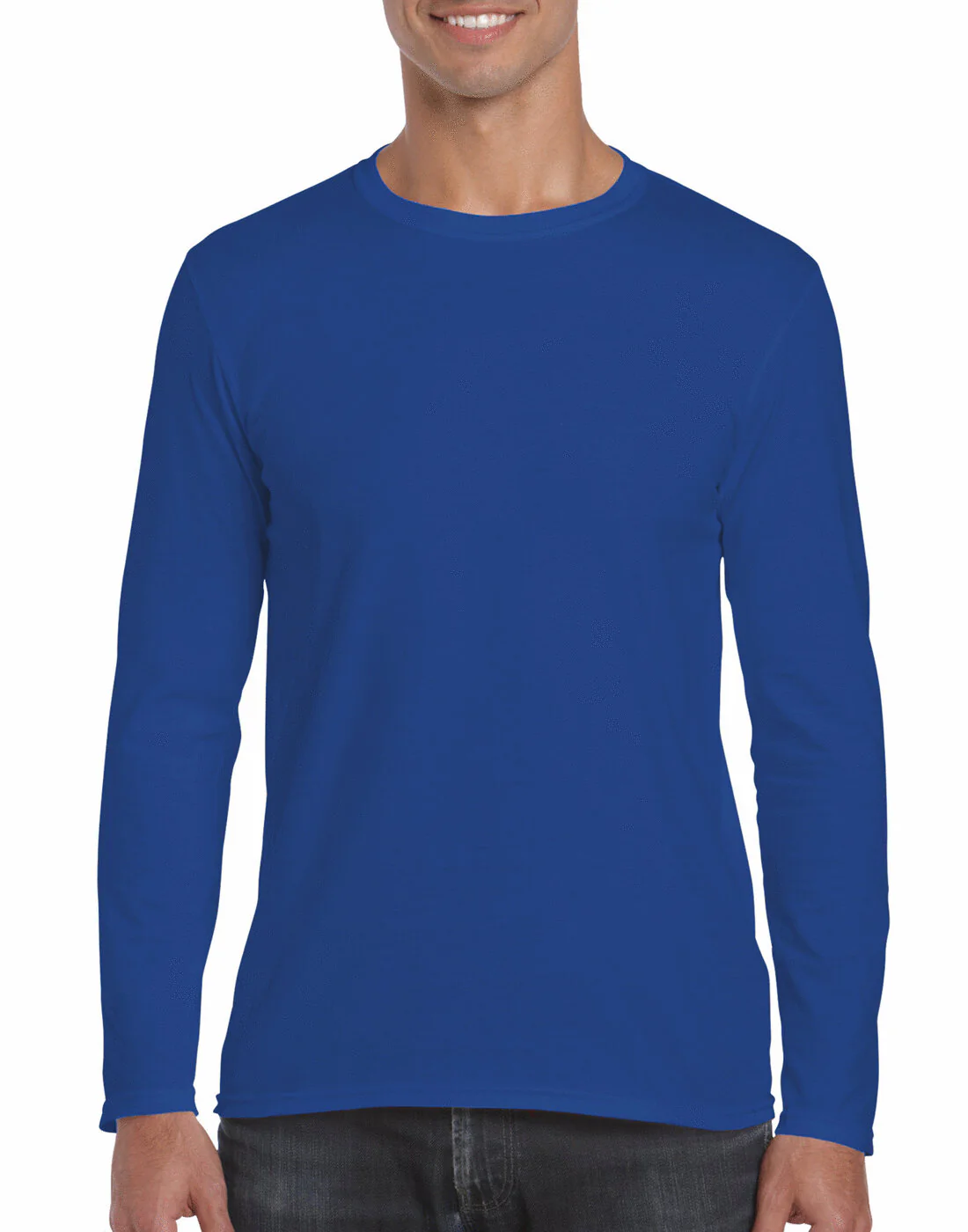Gildan Soft Style Adult Long Sleeve T-Shirt - Image 7