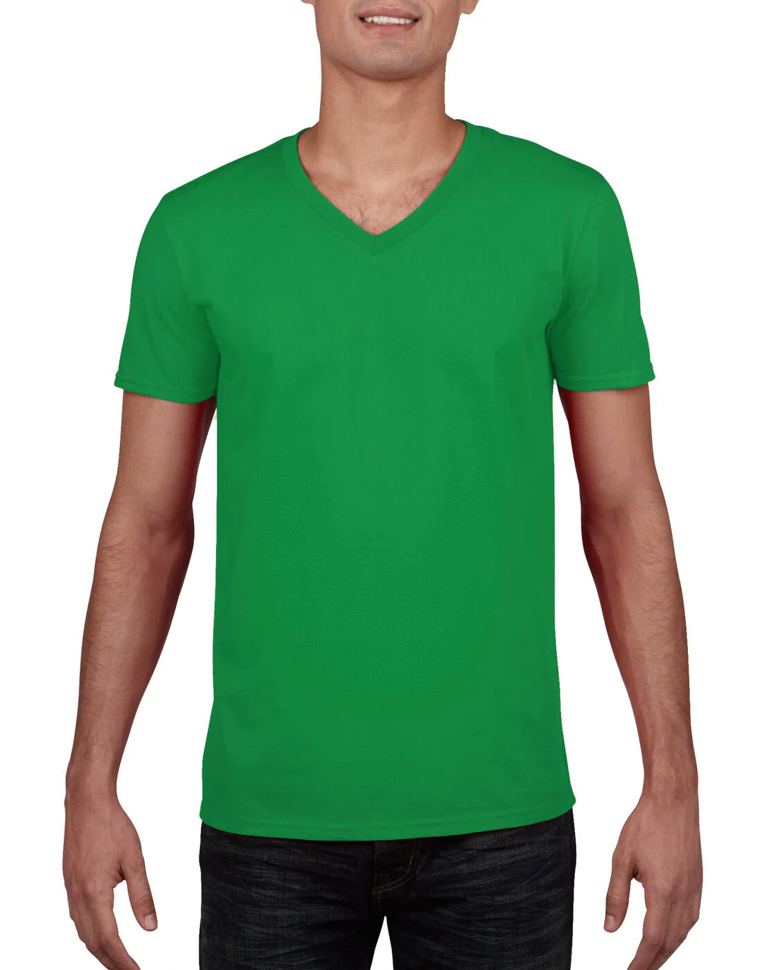 Gildan Softstyle Adult V-Neck T-Shirt - Image 7