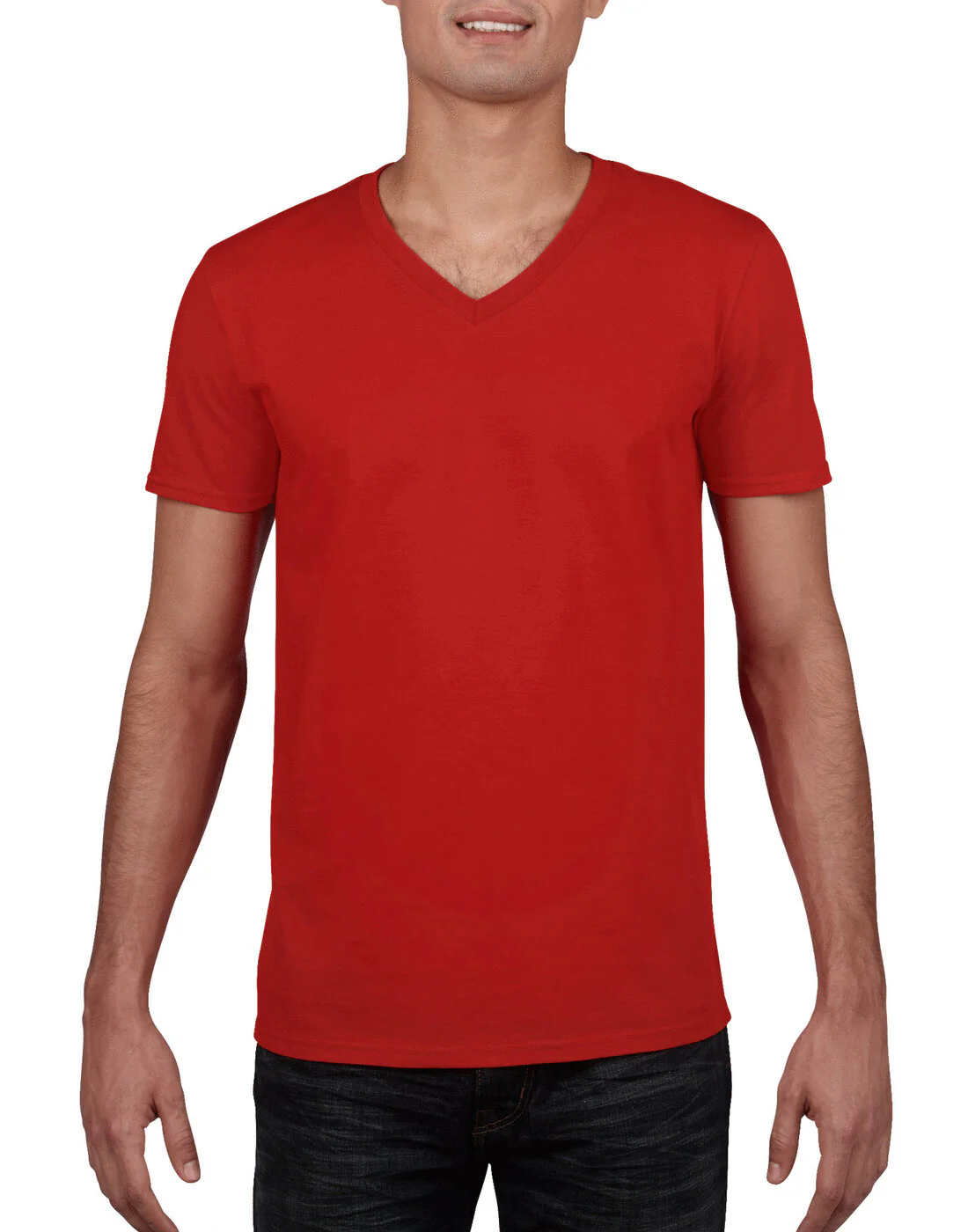Gildan Softstyle Adult V-Neck T-Shirt - Image 9