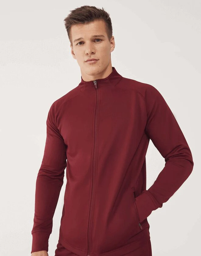 Finden & Hales Adults Knitted Tracksuit Top - LV871M - Image 7