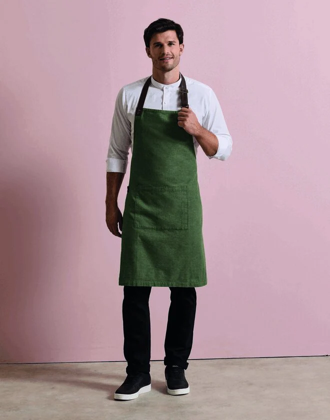 Premier Workwear Annex Oxford Bib Apron - PR144M