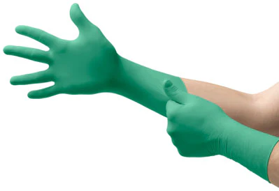Ansell Touch N Tuff 92-605 PF Nitrile Extended Cuff - (Pack of 1000)