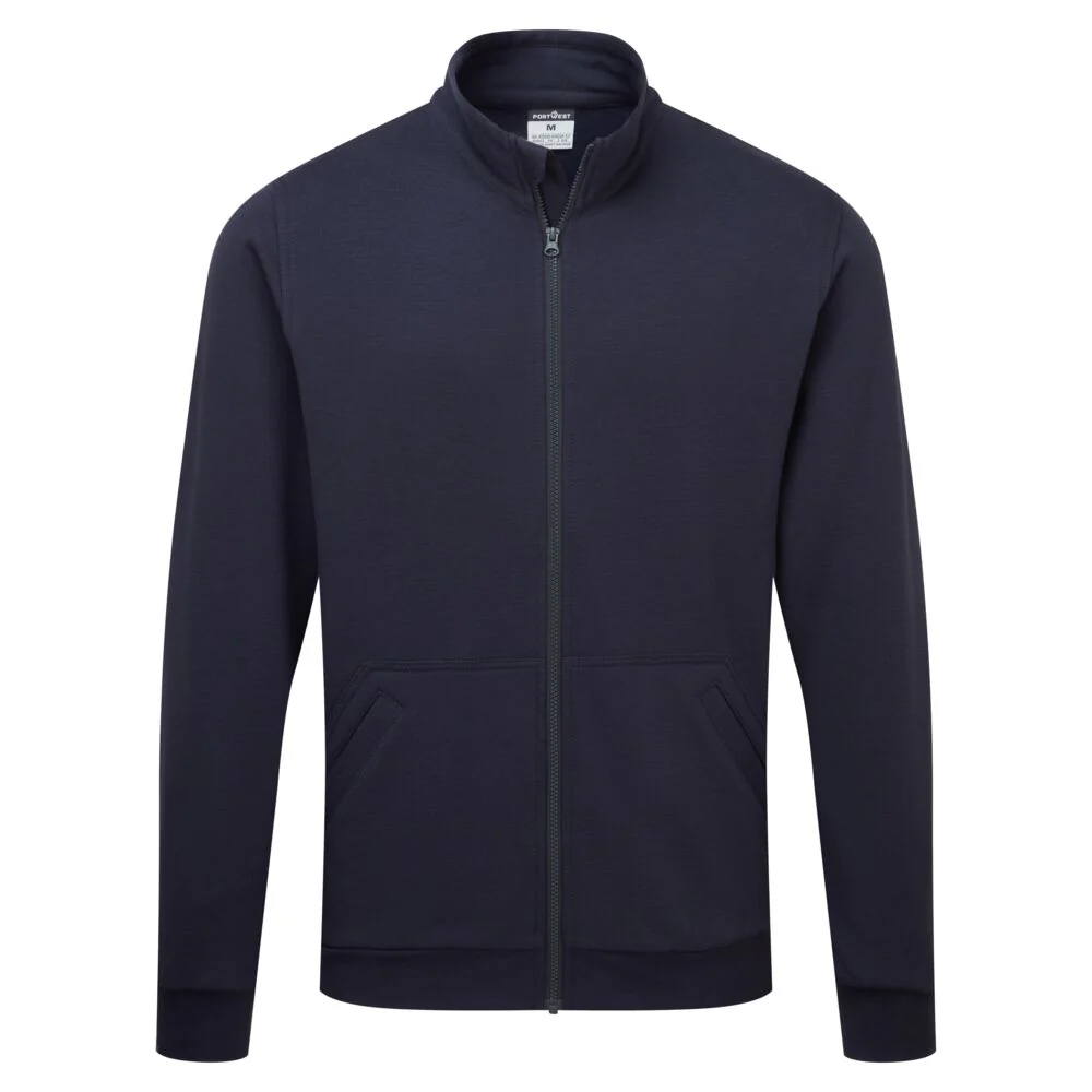 Portwest Anti-Static ESD Zip Sweatshirt - Image 3