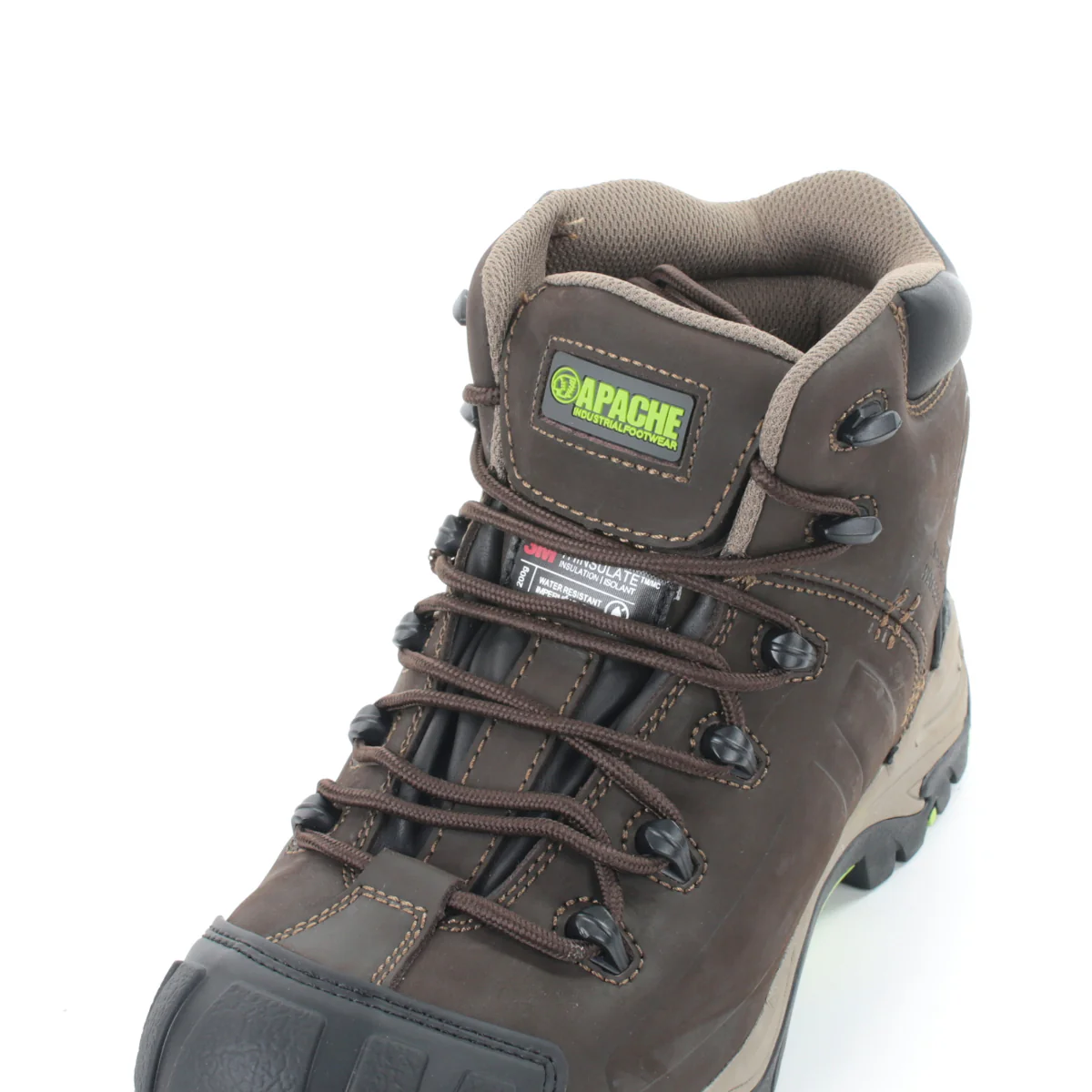 Apache Non Metallic Brown Waterproof Boot - Image 4