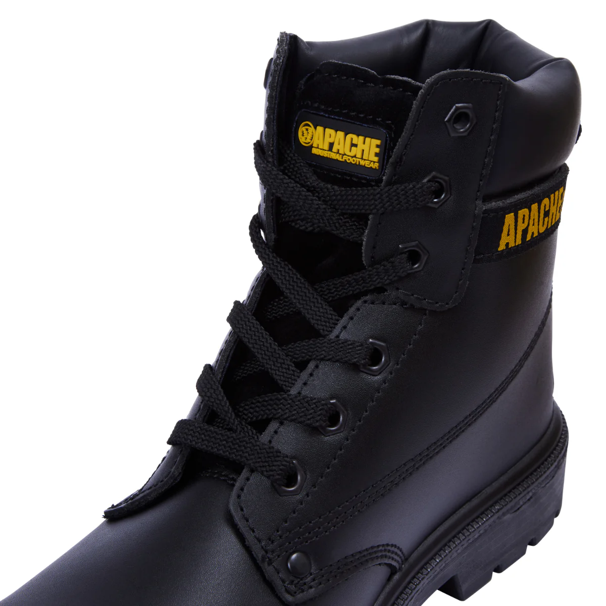 Apache Black 6 Eye Safety Boot - Image 4