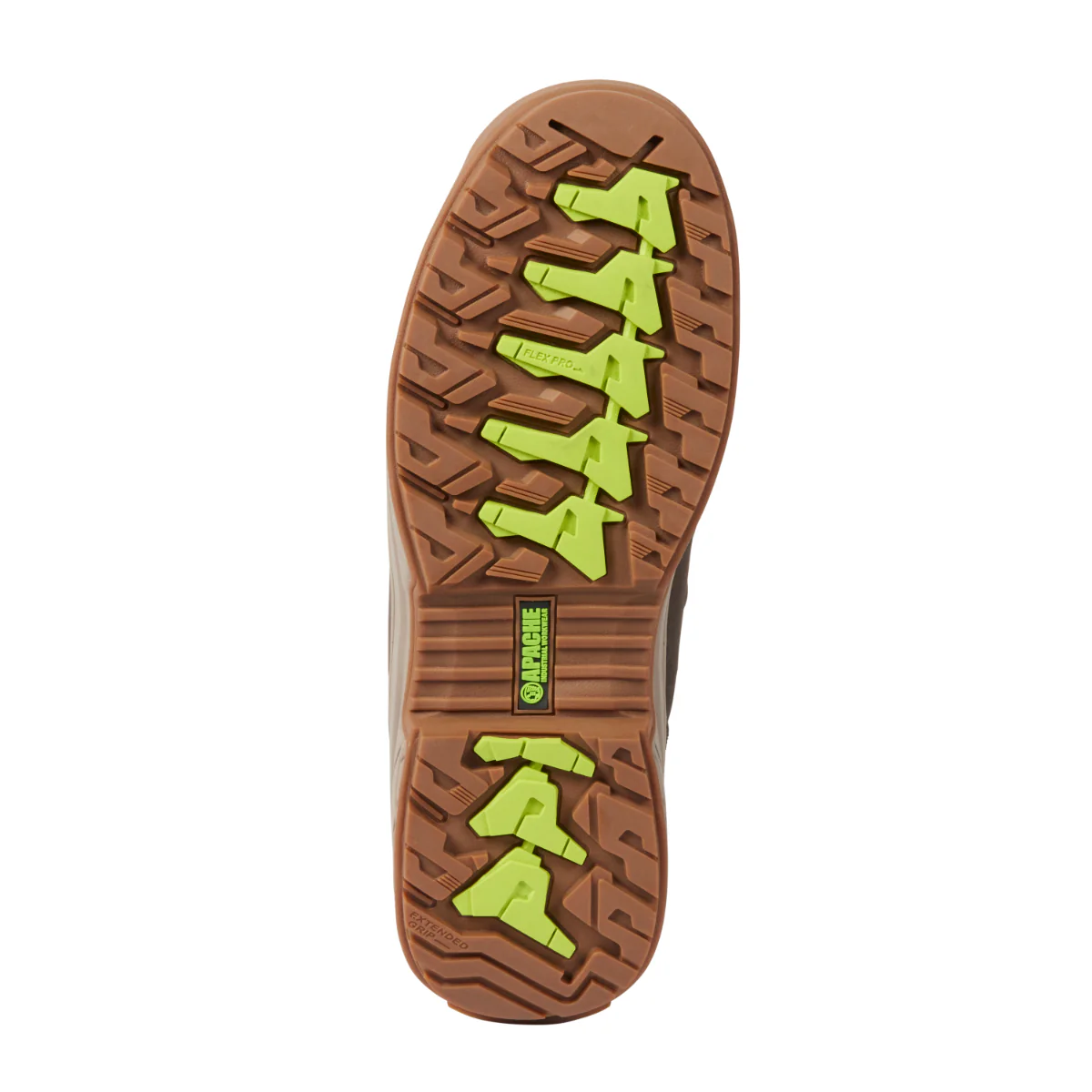 Apache Brown Leather Waterproof Safety Boot - XTS Outsole - Image 2