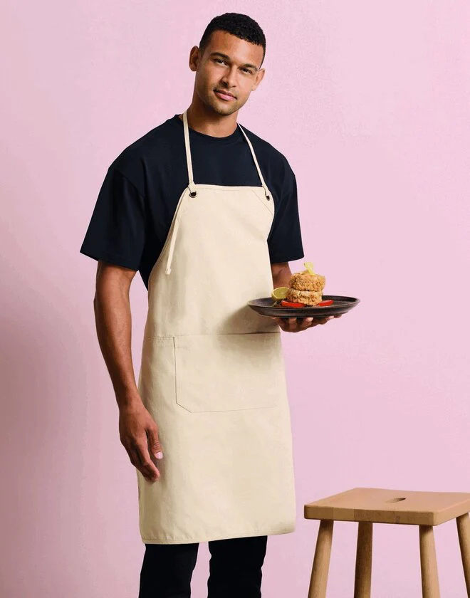 Premier Workwear Artisans Choice Double Pocket Canvas Apron - PR181M