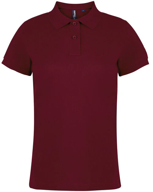 Asquith And Fox Ladies Classic Fit Cotton Polo Shirt - Image 11