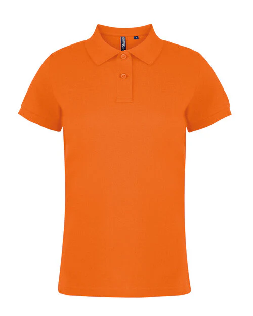 Asquith And Fox Ladies Classic Fit Cotton Polo Shirt - Image 19