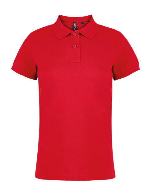 Asquith And Fox Ladies Classic Fit Cotton Polo Shirt - Image 22