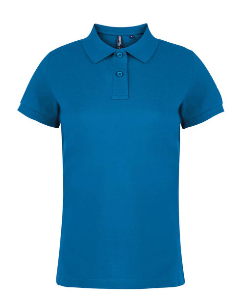 Asquith And Fox Ladies Classic Fit Cotton Polo Shirt - Image 24