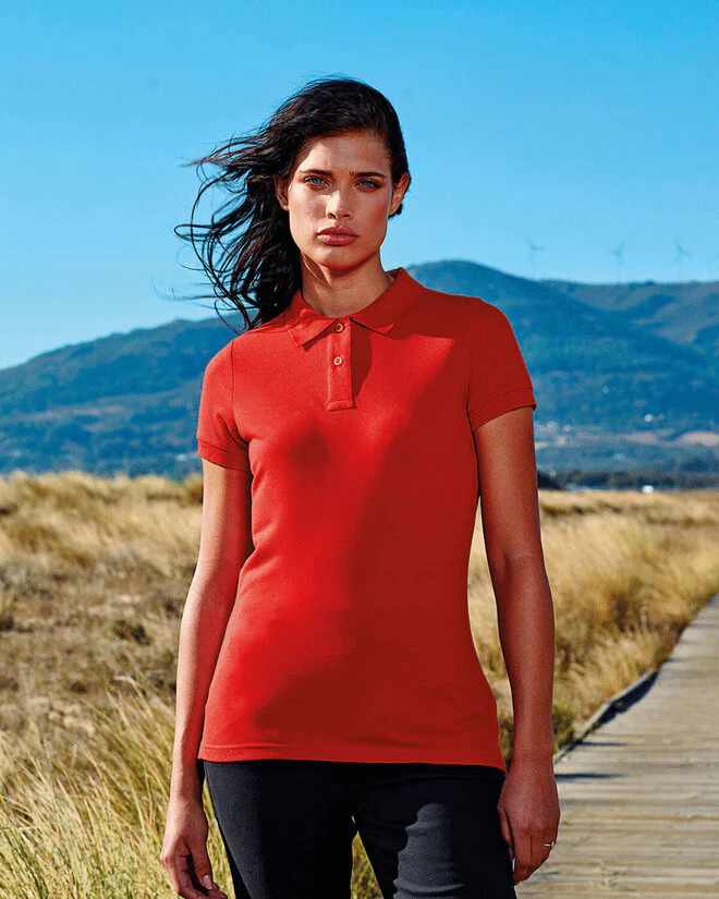 Asquith And Fox Ladies Polycotton Blend Polo - Image 2