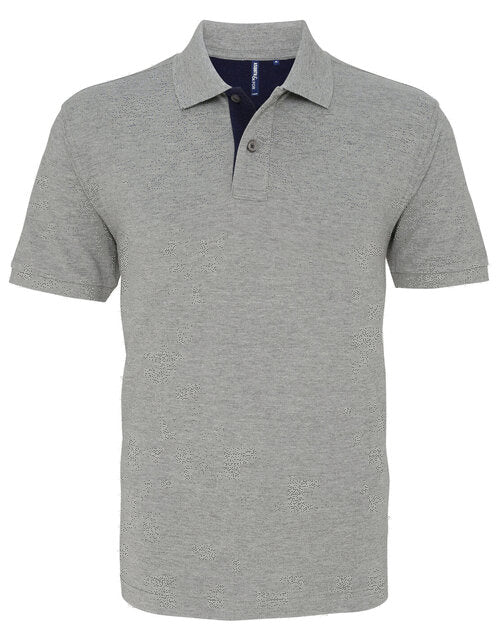Asquith And Fox Mens Classic Fit Contrast Polo Shirt - Image 13