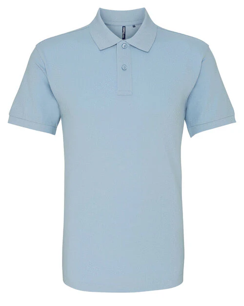 Asquith And Fox Mens Classic Fit Cotton Polo (Cont) - Image 18