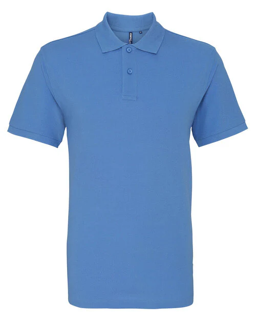 Asquith And Fox Mens Classic Fit Cotton Polo (Cont) - Image 31