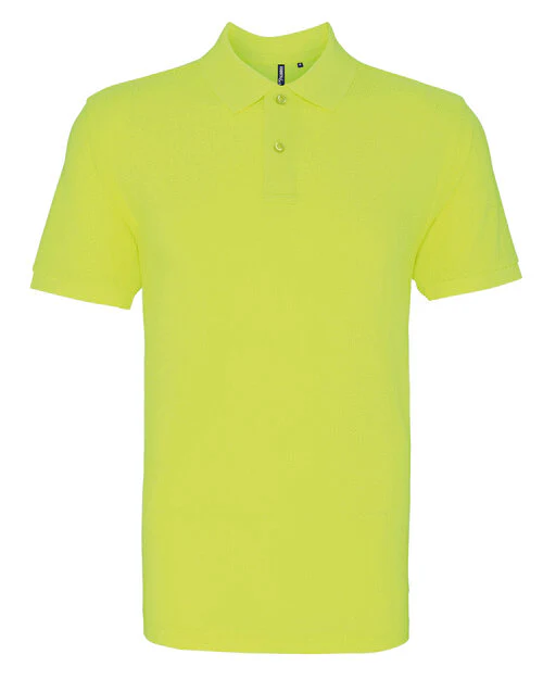 Asquith And Fox Mens Classic Fit Cotton Polo (Cont) - Image 32