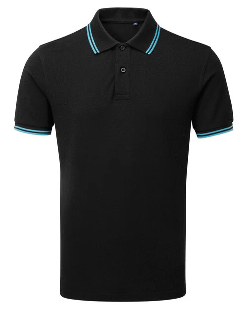 Asquith And Fox Mens Classic Fit Tipped Polo - Image 6