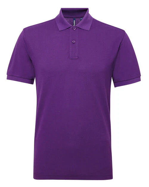 Asquith And Fox Mens Polycotton Blend Polo - Image 2