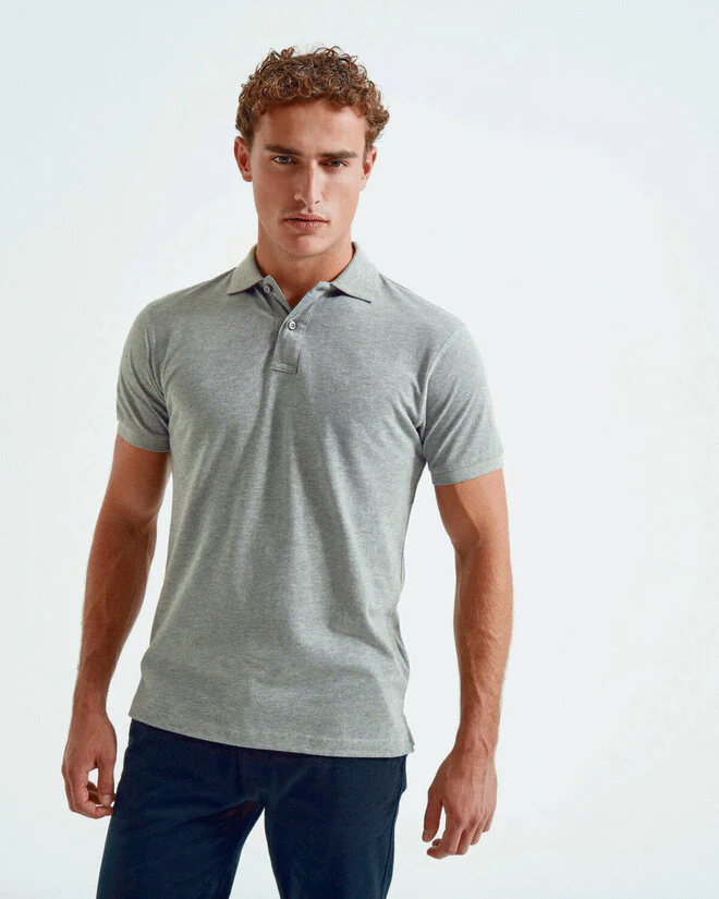 Asquith And Fox Mens Polycotton Blend Polo - Image 3
